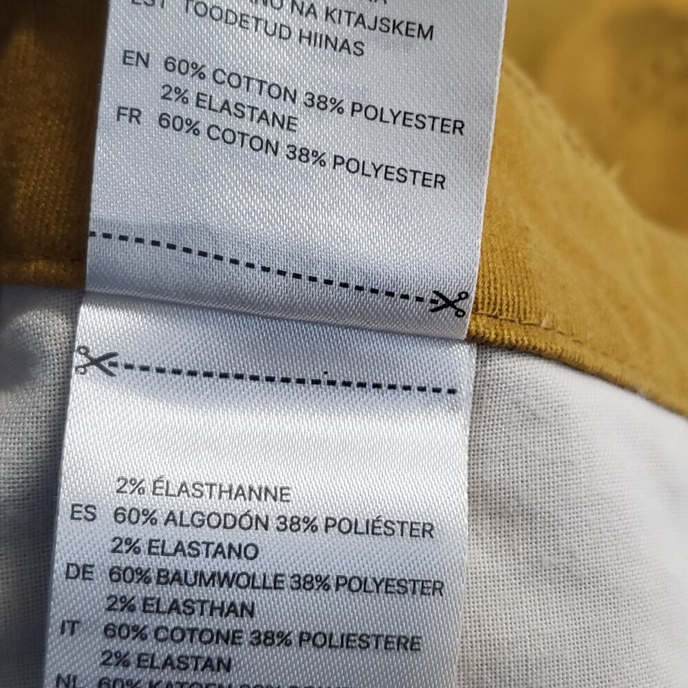 Brixton Mens Carpenter Shorts Size 29 (31" Waist ) Relaxed Chino Utility Stretch - Picture 5 of 14